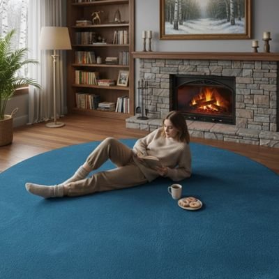 Tapis rond salon